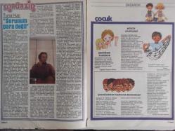 Kadınca Aylık Aktüalite Sinema Tiyatro Müzik ve Gençlik Mecmuası Dergisi - Ekim 1981 - Türkan Şoray - Orhan Gencebay - Sevim Emre - Tuna Huş - Çeşitli Mesleklerde Başarılı Kadınlar - Öykü: Bekir Yıldız - Test: Kendinize Gerçekten Güveniyor Musunuz? - Bulmaca - Ayın Burcu ve Fal - Nazlı Ilıcak'la Söyleşi - Niye Kitap Okumuyoruz: Anket ve Çetin Altan'la Söyleşi - Çağdaş Erkek, Geri Kafalı Erkek - Erkekler Eşlerini Neden Çalıştırmaz - Orta Öğretim Çıkmazı - Erdoğan Demirören'le Söyleşi - Tv Dizileri ve Toplum - Ne, Nerede, Nasıl Moda Patronlu Modeller - Şema Patron: Pantolon Etek - Sonbahar - Kış 81-82 - Moda Raporu - Seks Sorunları Üzerine İçten Bir Söyleşi - Ergenlik Döneminde Kızınızla Dost Olun - Oyun ve Çocuk - Dulluk Sorunu - Cinsel Tatminde Erkeğin Rolü - Aşkın Öyküsü - Bel Ağrıları - Gebelikte Cinsel İlişki - Doktorunuz ve Siz fotoğraf ve haberi - Tam Takım Dergi