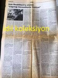 İSTANBUL YEŞİL GAZETE  YEREL TAŞRA BASINI ---Kasım 2002 Yıl :1 Sayı :1--Savaş adım adım yaklaşıyor  hayır demek için 1 Aralık 'ta mitinge ----MUNZUR 'A DOKUNMA -Tunceli 'de doğal  yaşama ve bölge ekonomisine  yönelik büyük  bir tehdit  oluşturan  Munzur  barajlar  projesi  tepki topluyor --Barajın Anlamı : Göç ,Açlık  ve Yoksulluk :Mustafa Sütlaş  --Munzur Darda : Murat Cano --Jean Baudrillard la Söyleşi Çıngınlığı Küreselleşme Üretiyor ---Oxford 'a Yağmur Irak 'a Bomba Yağacak --Brezilya ,İşçi Partisi 'nin Adayı Lula 'yı  Başkan Seçti --Bilim ve Kapitalizm Tehlikeli  İlişkiler  :Sibel Özbudun --4. Ulusal temiz Enerji Sempozyumu( UTES 2002 ) Yapıldı --