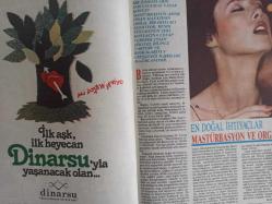 Kadınca Aylık Aktüalite Sinema Tiyatro Müzik ve Gençlik Dergisi - Aralık 1982 - Sezen Aksu - Hale Soygazi - Coşkun Demir - Cüneyt Arkın - Kadınca Beş Yaşına Bastı - Erkek Güzeli - Türk Sinemasında Kadın Kişilikleri - Bir Romanımız Var - Uyku Şekilleri - Yerli Moda - Patronlu Modeller - İlaç Alırken Nelere Dikkat Edilir? - Kadın ve Bel Ağrısı - Çocuklarımızı Boş Zamanlarını Değerlendirmeye Alıştıralım - Kadın Olmak İsterdim - Büyümeyen Çocuklar: Erkekler - Evlilikte Dürüstlüğün önemi - Bir Kongrenin Ardından - Kadınların Muayenesi Mecliste Tartışıldı - Gülriz Sururi - Kayınvalide Her şeye Karışır Ama - Sıskalaşmak İçin Uğraşmayın - Cilt Güzelliği - Kadın Erkek Yaşamı Paylaşalım fotoğraf ve haberi - Tam Takım Dergi