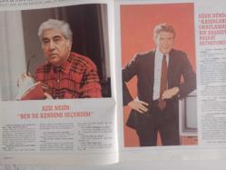Kadınca Aylık Aktüalite Sinema Tiyatro Müzik ve Gençlik Mecmuası Dergisi - Ocak 1985 - Nazan Şoray - Hülya Avşar - Ferda Özgöral - Hülya Işıl - Ferhan Şensoy - ORhan Pamuk - 1985'te Paramızı Nereye Yatırsak - Sabahat Nasıl Değişti - Bir Elbise Dolabında İki Kişi Olur Mu? - Yılın Erkekleri - Pavyona da Gittik - Yaşayandan İtiraflar - Erkek Türleri - Çalışan Kadınlar ve Sorunları - Evlilikte Güven - Açık Mektup - Sema Dinçer - Cinsel Tedavi Yöntemleri - İktidarsızlık - Doktorlarımız Sağlıklarını Nasıl Koruyorlar? - Sanat Olayları - Biz Bize - Gözümüzden Kaçmayanlar - Dağarcık - 1985'te Burçlar ve Güzellik - Çelik Gülersoy - Enis Fosforoğlu - Bilge Olgaç - Ferhan Şensoy - Hülya Işıl - Eskiden de Vardı - Aynalar Neler Dedi - Türkan Arıkan - Necdet Calp - Öyle Bir Unutursunuz Kiii! fotoğraf ve haberi - Tam Takım Dergi