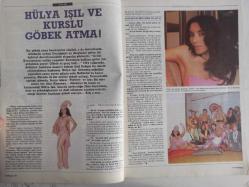 Kadınca Aylık Aktüalite Sinema Tiyatro Müzik ve Gençlik Mecmuası Dergisi - Ocak 1985 - Nazan Şoray - Hülya Avşar - Ferda Özgöral - Hülya Işıl - Ferhan Şensoy - ORhan Pamuk - 1985'te Paramızı Nereye Yatırsak - Sabahat Nasıl Değişti - Bir Elbise Dolabında İki Kişi Olur Mu? - Yılın Erkekleri - Pavyona da Gittik - Yaşayandan İtiraflar - Erkek Türleri - Çalışan Kadınlar ve Sorunları - Evlilikte Güven - Açık Mektup - Sema Dinçer - Cinsel Tedavi Yöntemleri - İktidarsızlık - Doktorlarımız Sağlıklarını Nasıl Koruyorlar? - Sanat Olayları - Biz Bize - Gözümüzden Kaçmayanlar - Dağarcık - 1985'te Burçlar ve Güzellik - Çelik Gülersoy - Enis Fosforoğlu - Bilge Olgaç - Ferhan Şensoy - Hülya Işıl - Eskiden de Vardı - Aynalar Neler Dedi - Türkan Arıkan - Necdet Calp - Öyle Bir Unutursunuz Kiii! fotoğraf ve haberi - Tam Takım Dergi