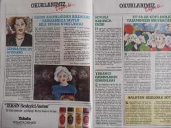 Kadınca Aylık Aktüalite Sinema Tiyatro Müzik ve Gençlik Mecmuası Dergisi - Ağustos 1985 - Çiğdem Tunç - Zeynep Özal - Kenan Kalav - İstanbul'da Beş Parasız - Yaşayandan İtiraflar - Çingeneler - İki Kadın Tatilde - Sirk ve Aşk - Yatak Odaları - İthal Malları - Yemek - Übeyde Nine - Çağdaş Kadının Yaşam Rehberi - Hemşirelik Zor Meslek - Başarılı Kadınlar - Küçükler Evlilik Üzerine Konuştu - Aşk - On Üç Yıllık Evlilik - Seksi Fazla Abartmayın - Tuz ve Şeker İktidarsızlık - Erkekte ve Kadında Farklı Ruhsal Hastalıklar - Bilgisayarlı Tomografi - Sanat Olayları - Gözümüzden Kaçmayanlar - Açık Mektup - Biz Bize - Dağarcık - Öykü - Burç - Fal - Ali Özgentürk - Attila İlhan - Hüseyin Aktaş - Kadir İnanır - Ahmet Yılmaz - Neco - Necmi Genç - Gülriz Sururi - Tomris Uyar - Esin Afşar - Gülşen Bubikoğlu - Hülya Avşar - Kenan Kalav  fotoğraf ve haberi - Tam Takım Dergi