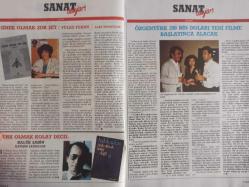 Kadınca Aylık Aktüalite Sinema Tiyatro Müzik ve Gençlik Mecmuası Dergisi - Ağustos 1985 - Çiğdem Tunç - Zeynep Özal - Kenan Kalav - İstanbul'da Beş Parasız - Yaşayandan İtiraflar - Çingeneler - İki Kadın Tatilde - Sirk ve Aşk - Yatak Odaları - İthal Malları - Yemek - Übeyde Nine - Çağdaş Kadının Yaşam Rehberi - Hemşirelik Zor Meslek - Başarılı Kadınlar - Küçükler Evlilik Üzerine Konuştu - Aşk - On Üç Yıllık Evlilik - Seksi Fazla Abartmayın - Tuz ve Şeker İktidarsızlık - Erkekte ve Kadında Farklı Ruhsal Hastalıklar - Bilgisayarlı Tomografi - Sanat Olayları - Gözümüzden Kaçmayanlar - Açık Mektup - Biz Bize - Dağarcık - Öykü - Burç - Fal - Ali Özgentürk - Attila İlhan - Hüseyin Aktaş - Kadir İnanır - Ahmet Yılmaz - Neco - Necmi Genç - Gülriz Sururi - Tomris Uyar - Esin Afşar - Gülşen Bubikoğlu - Hülya Avşar - Kenan Kalav  fotoğraf ve haberi - Tam Takım Dergi