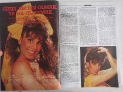 Kadınca Aylık Aktüalite Sinema Tiyatro Müzik ve Gençlik Mecmuası Dergisi - Ağustos 1985 - Çiğdem Tunç - Zeynep Özal - Kenan Kalav - İstanbul'da Beş Parasız - Yaşayandan İtiraflar - Çingeneler - İki Kadın Tatilde - Sirk ve Aşk - Yatak Odaları - İthal Malları - Yemek - Übeyde Nine - Çağdaş Kadının Yaşam Rehberi - Hemşirelik Zor Meslek - Başarılı Kadınlar - Küçükler Evlilik Üzerine Konuştu - Aşk - On Üç Yıllık Evlilik - Seksi Fazla Abartmayın - Tuz ve Şeker İktidarsızlık - Erkekte ve Kadında Farklı Ruhsal Hastalıklar - Bilgisayarlı Tomografi - Sanat Olayları - Gözümüzden Kaçmayanlar - Açık Mektup - Biz Bize - Dağarcık - Öykü - Burç - Fal - Ali Özgentürk - Attila İlhan - Hüseyin Aktaş - Kadir İnanır - Ahmet Yılmaz - Neco - Necmi Genç - Gülriz Sururi - Tomris Uyar - Esin Afşar - Gülşen Bubikoğlu - Hülya Avşar - Kenan Kalav  fotoğraf ve haberi - Tam Takım Dergi