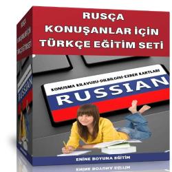 Rusça Konuşanlar İçin TÜRKÇE Eğitim Seti (3 SÜPER Kitap)