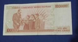 7 emisyon 3 tertip 100 Bin Lira çil I 44 seri (1996-2001)
