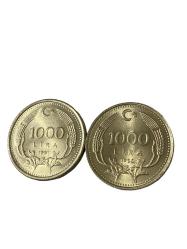 Efemera - 90-91 yılı 1000 lira çil - kitantik - kitaLog