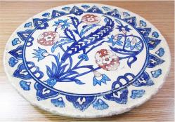 EsKi KÜTAHYA ÇİNİ DUVAR TABAĞI.......25cm