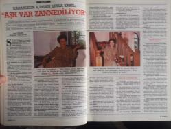 Kadınca Aylık Aktüalite Sinema Tiyatro Müzik ve Gençlik Mecmuası Dergisi - Eylül 1985 - Nükhet Duru - Gazeteciler Seçti En Zorlar En Kolaylar - Nükhet Duru - Neco - Leyla Erbil - Makyaj Sanatı - Kırışıklıklara Son - Benetton - Bir Elbise 11 Giysi - Akıllı Kadın Ne Yapar? - Yaşayandan İtiraflar - Yeniden Başlayanlar - Harem - Seçtiğiniz Erkek Sizi Ele Veriyor - Banyo Odaları - Yemek - Çağdaş Kadının Yaşam Rehberi - Hosteslik Güzel Meslek Ama - Seda Güler - Mimar Mualla Unhegger - Başarılı Kadınlar  - Aşkın Yedi Türü - Kadında Orgazm Neden Zor?  - Doğum Kontrol Yöntemleri - Bırakın Şu Sigarayı - Neden Şişmanlarız? - Sanat Olayları - Gözümüzden Kaçmayanlar - Açık Mektup - Biz Bize - Dağarcık - Öykü - Burç - Osman Şahin - Zeki Müren - Sezen Aksu - Türkan Şoray - Kadir İnanır - Atilla Özdemiroğlu - Ahmet Uğurlu - Kenan Kalav - Uğur Mumcu - Hıncal Uluç fotoğraf ve haberi - Tam Takım Dergi