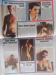 Kadınca Aylık Aktüalite Sinema Tiyatro Müzik ve Gençlik Mecmuası Dergisi - Ekim 1985 - Şener Şen - Çıplak Vatandaş - Gönül Yazar - Cemal Süreya - Tiplere Göre Makyaj - Renkli Bir Kış - Biz de Yazdık - 5 Koca Eskittim - Düğün Mürüvveti Kaça? - Mutfaklar Şenlendi - Yemek - Hayatımız Yalan - Nerde Eski Kaynanalar? - Bir Evlilik - On Yıl Önce On Yıl Sonra - Neden Aldatıyorlar - Pazarlamacılık Feci Zor - Sema Dinçer - Zeynep Oral - Başarılı Kadınlar Nairobi Buluşması - Susmayın - Çağdaş Kadının Yaşam Rehberi - Erkeklerin Doğum Kontrolü - Şişmanlıktan Nasıl Kurtuluruz? - Sanat Olayları - Gözümüzden Kaçmayanlar - Açık Mektup - Biz Bize - Dağarcık - Burç - Fal - Hayatımız Yalan - Neden Aldatıyorlar? - Barış Manço - Neco - Erol Evgin - Gencay Gürün - Fikret Tufan - Nazan Ölçer - Zeynep Oral - Kürtaj Son Çare Olmalı fotoğraf ve haberi - Tam Takım Dergi