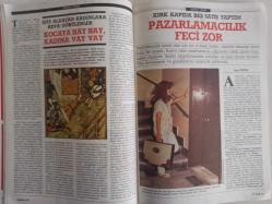 Kadınca Aylık Aktüalite Sinema Tiyatro Müzik ve Gençlik Mecmuası Dergisi - Ekim 1985 - Şener Şen - Çıplak Vatandaş - Gönül Yazar - Cemal Süreya - Tiplere Göre Makyaj - Renkli Bir Kış - Biz de Yazdık - 5 Koca Eskittim - Düğün Mürüvveti Kaça? - Mutfaklar Şenlendi - Yemek - Hayatımız Yalan - Nerde Eski Kaynanalar? - Bir Evlilik - On Yıl Önce On Yıl Sonra - Neden Aldatıyorlar - Pazarlamacılık Feci Zor - Sema Dinçer - Zeynep Oral - Başarılı Kadınlar Nairobi Buluşması - Susmayın - Çağdaş Kadının Yaşam Rehberi - Erkeklerin Doğum Kontrolü - Şişmanlıktan Nasıl Kurtuluruz? - Sanat Olayları - Gözümüzden Kaçmayanlar - Açık Mektup - Biz Bize - Dağarcık - Burç - Fal - Hayatımız Yalan - Neden Aldatıyorlar? - Barış Manço - Neco - Erol Evgin - Gencay Gürün - Fikret Tufan - Nazan Ölçer - Zeynep Oral - Kürtaj Son Çare Olmalı fotoğraf ve haberi - Tam Takım Dergi