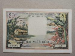 Güney Vietnam 20 dong 1955 çil