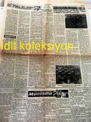 DEMOKRAT İZMİR GAZETESİ YEREL TAŞRA BASINI ----12 Ocak 1952 Yıl :6 Sayı :1892---Memleket Meselesinde Hakem, Türk Milletindir --Washington da son  temaslar --Mihter Çelebi 'nin Radyo Konuşması --İngiltere ve İran Arasında Görülmemiş Bir Hadise --Seferihisar cinayetinin duruşmasına başlandı --Ziraat mühendisleri cemiyet ve dernekler  : Sait Coşkun --Dünyanın en  büyük zelzelesi --Vebali Boyunlarına -----Sinir ve Akıl  Hastalıkları Mütehassısı :Dr. Şemsettin Yaşatan --Eisenhover adaylığı kabul edecek mi ?--Ali Fuat Başgil  'e adresine göndermiş  pullu gazete ---Barbaros Hayrettin Paşa Elhamra 'da Sinemaları --