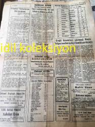 ZONGULDAK SANCAK GAZETESİ YEREL TAŞRA BASINI --16 Ocak  1964 Yıl :2 Sayı :560--Kıbrıs 'ta idare EOKA nın elinde --Londra da Kıbrıs İşi Ele Alınırken --Kozlu da ki Zehirlenme Dolayısıyla Maden İşçileri Sendikası Bir Bildiri Yayınladı -- Bu Bir Yetiştirme Meselesidir :Selma Erkut --Kemal Satırın Meclisteki Konuşması Başbakan Yardımcısı Suriye ile Alakadar Olduğumuzu Belirtti --Hazreti Ömer  :Necati Kurtuluş --Sancak Spor Devlet Bakanı Yolaç  Spor Teşkilatında Bir Tahkikat  Açıldığını Açıkladı --Operatör -Doktor  :İsmail Tuğsal --
