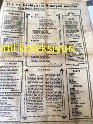 ZONGULDAK SANCAK GAZETESİ YEREL TAŞRA BASINI --16 Ocak  1964 Yıl :2 Sayı :560--Kıbrıs 'ta idare EOKA nın elinde --Londra da Kıbrıs İşi Ele Alınırken --Kozlu da ki Zehirlenme Dolayısıyla Maden İşçileri Sendikası Bir Bildiri Yayınladı -- Bu Bir Yetiştirme Meselesidir :Selma Erkut --Kemal Satırın Meclisteki Konuşması Başbakan Yardımcısı Suriye ile Alakadar Olduğumuzu Belirtti --Hazreti Ömer  :Necati Kurtuluş --Sancak Spor Devlet Bakanı Yolaç  Spor Teşkilatında Bir Tahkikat  Açıldığını Açıkladı --Operatör -Doktor  :İsmail Tuğsal --