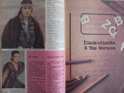 Kadın Dünyası Aylık Aktüalite Sinema Tiyatro Müzik ve Gençlik Mecmuası Dergisi - Ocak 1984 - Hülya Avşar - Hakkı Alacakaptan - Dereden Tepeden - Sinema Günleri - Kitaplık - Müzik Müzik - Video Vizyon - Suare - Mesleklerin En Gençleri - Kadir İnanır'la Söyleşi - Türkan Şoray - Cihan Ünal - Nabila Kaşıkçı ile 5 Çayı - Ayın Dosyası: İlkokullarda 6 Yaş Sorunu - Zeka Geliştiren Oyuncaklar - İsteyen Menopozdan sonra da Hamile Kalıyor - Cinsel Evlilik Reçetesi - Onu Arzuladığınızı Belli Edin - Kadınların Yatakta Yaptıkları Hatalar - Seks Terapi - Sağlıklı Beslenme Defteri - Ajda Pekkan'ın Seçimi - Stil - Moda - Yeni Yıl Makyajı - Antika - Yemek - Bitki Bakımı - Minik Mucizeler - Son Yenilikler - Bulmaca - Ayın Burcu - Fal - İskambil Falı - Hikaye fotoğraf ve haberi - Tam Takım Dergi