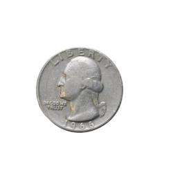 ABD Çeyrek Dolar 1966 - 1/4 Quarter Dolar
