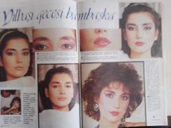 Kadın Dünyası Aylık Aktüalite Sinema Tiyatro Müzik ve Gençlik Mecmuası Dergisi - Aralık 1985 - Yonca Boran - Hande Fevzioğlu - Dereden Tepeden - Ayıh Rehberi - Güneş Battıktan Sonra - Pınar Kür - Haluk Akçam - S. Signoret - Yul Brynner - Richard Hudson - Orson Welles - Ayşegül Aldinç - Pan-Am'da Türk Misafirperverliği - Meslek Yaşamında 12 Temel Hata - Hediye Almak Zevktir - Unutamadıkları Yılbaşı Hediyeleri - Hümeyra Sultan-  İstanbul Nasıl Eğleniyor? - Bir Kadına - Ayın Dosyası: Check-Up - Kadını Kadın Yapan Hormon - A'dan Z'ye Dişlerimiz - Kolestrol - Kilo Ayarı ile Zayıflama - Doğum Gecikirse - Çocuğun Başarısı Elinizde - Erkekler Neden Dövüyor? - Stil: İthal Ayakkabılar - Güzellik: Yılbaşı Makyajı - Moda: 365. Gece - Ajda Pekkan'ın Seçimi - Dekorasyon - Bitki Bakımı - Yılbaşı Sofrası - Minik Mucizeler fotoğraf ve haberi - Tam Takım Dergi
