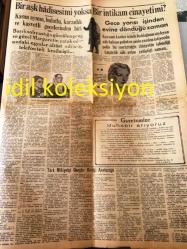 İSTANBUL İBRET GAZETESİ YEREL TAŞRA BASINI--20 OCAK 1949 Yıl :1 Sayı :3  ---Dehşeti göz karartan iflas --Sayıları orduları ,millet hazinesinden aldıkları  milyonları aşanlar ---Ruslara Karşı  Yeraltı -Savaşı  Vatanları için kanlarını akıtan  bu isimsiz  kahramanları saygı ile selamlarız --16  yaşında oğlunu boğduran padişah  Harem de  köşe kapmaca oynayan şen  cariyelerin  şakrak çığlıkları geliyordu --Bir Yerli Film  (Rezalet ) Çevriliyor   :A. Baki Çallıoğlu ---Oskar Mükafatı  ve Sinema Yıldızları :Metin Karamanbey ---Hollywood Dedikoduları  :Türkan Özkan --
