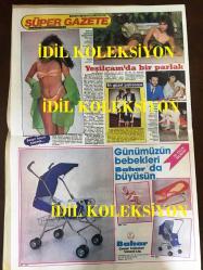 ZEKİ MÜREN'İ YILLAR SONRA BİE GÜZEL BAŞTAN ÇIKARDI, FULDEN URAS, 2 TEMMUZ 1987 SÜPER GAZETE, EN SEMPATİK BAKAN MESUT YILMAZ, YILMAZ ZAFER, NURİ ALÇO, METE KÜÇÜKBERBER VE SİBEL CAN, YUSUF MAVİTUNA, ŞENAY DÜDEK, SERAP PARLAK, ULUSOY 50. YILINDA, SELMİ ANDAK, KIM WILDE, NEJAT ALP, CANIMDAN CAN İSTE KASET ALBÜMÜNÜN TAM SAYFA REKLAM AFİŞİ, GÖKSOY PLAK VE KASETÇİLİK, SERPİL ÇAKMAKLI, HÜLYA AVŞAR, BAHAR ÇOCUK ARABALARI REKLAMI