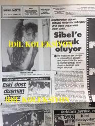 ZEKİ MÜREN'İ YILLAR SONRA BİE GÜZEL BAŞTAN ÇIKARDI, FULDEN URAS, 2 TEMMUZ 1987 SÜPER GAZETE, EN SEMPATİK BAKAN MESUT YILMAZ, YILMAZ ZAFER, NURİ ALÇO, METE KÜÇÜKBERBER VE SİBEL CAN, YUSUF MAVİTUNA, ŞENAY DÜDEK, SERAP PARLAK, ULUSOY 50. YILINDA, SELMİ ANDAK, KIM WILDE, NEJAT ALP, CANIMDAN CAN İSTE KASET ALBÜMÜNÜN TAM SAYFA REKLAM AFİŞİ, GÖKSOY PLAK VE KASETÇİLİK, SERPİL ÇAKMAKLI, HÜLYA AVŞAR, BAHAR ÇOCUK ARABALARI REKLAMI