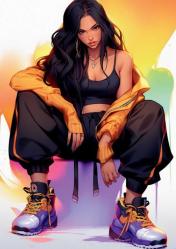 Anime HİP-HOP Boyama Kitabı