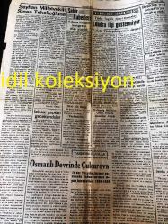ADANA TÜRK SÖZÜ GAZETESİ YEREL TAŞRA BASINI --12 Aralık  1948 --Birleşmiş Milletler Genel Kurulu Mesaisini Bitirdi --Seyhan Milletvekili Sinan Tekelioğlu 'na :Nevzat Güven --Mısır kuvvetleri Filistin de büyük bir taarruza geçti --Rusya Doğulu Peyklerin Arazisini İlhak Edecek --Atlantik Paktı Görüşmeleri  Başladı :Kuzey Savunma Paktının Mart Ayında Kongreye Sunulması  Beklenmektedir --Çin de komünist ordular yeni  terakkiler sağladı --Osmanlı Devrinde Çukurova :Şevki Berker --Beşiktaş 6-2 Avustria 'ya mağlup oldu --Halkevi Sinemasında Cinnet ,En Güzel Hayalim Filmleri --