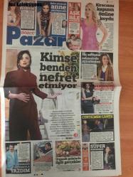 Sözcü Pazar Gazetesi, 5 Şubat 2017,  Mustafa Sönmezer, Gülben Ergen, Ozan Çolakoğlu, Pınar Turan, Ünal Demirkata, Tuvana Türkay, Hale Ceylan Barlas, Deniz Çakır, Gonca Vuslateri, Edda Sönmez, Caner Erkin, Şükran Oval, Emre Cevik, GülbEn'i UyarMak İstEDim, Baba Yazacak Anne Söyleyecek, Ask Bile Değişmiş!, Kimse Benden Nefret Etmiyor, Kiracısını Kapının Önüne Koydu, Hiç Sevişme Sahnesinde Oynamadım, Sarkılarımı Gözyasıyla Yazdım, Telefona Sar, Centilmen Caner, Yanlış Anlaşılması Organik Gıdalarla İlgili Gerçekler