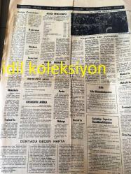 İSTANBUL  TÜRKİYE GAZETESİ YEREL TAŞRA BASINI --- 11 Ekim 1976 Yıl :7 Sayı :2271--Memleket fevkalade bir yere gelmiştir ---Komünistler , kara liste hazırlıyor --Manisa da solcular , milliyetçi bir işçiyi yaylım ateşi ile öldürüldü --Aliağa petrol -kimya  tesisleri  senede 7,5 milyar lira döviz  tasarrufu sağlayacak --Sovyet  zindan ve  kamplarında tam  sekiz  yıl  kan kusan :Arman Malumyan --SEKA Genel  Müdürü Açıldı  --Gulag Çocukları --