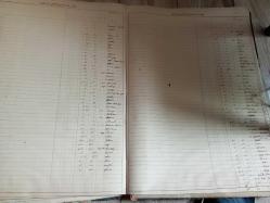 1926-1930 arası Balıkesir Ticaret ve imalatçıları odası antetli alışveriş defteri , büyük boy