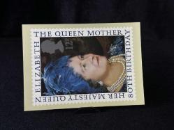 Postcard Her Majesty Queen (Kraliçe) Elizabeth The Queen Mother's 80th Birthday 4 Auğustos 1980 8 1/2 P Kartpostal