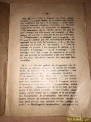 Explications de Mots - CAHİER No.4 - (49/64) Fransızca (Kelime Açıklamaları - DEFTER No.4)