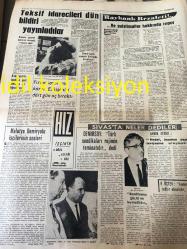 ANKARA HIZ GAZETESİ YEREL TAŞRA BASINI---17 Aralık  1965 Yıl :1 Sayı :8--DYF -İş Sivas Kongresi  Yapıldı --Zararlı  yöneticilere artık son  ihtar verilmelidir ---Seyfi Demirsoy Grevci İşçilere Amentu Okudu --Altın gün süren tütün grevi zaferle  sona erdi --Çabuk  geçen fırtına :Adnan Başaran --Yargıtay kararları  üzerine :Sadi Kazancı --Alınması gereken ders :Necmi Ertez --Gerçek Sosyalizm ve Komünizm :Ekrem Alıcan --Gecekondu sakinlerine arsa ve kredi  verilecek ---Teksif idarecileri  dün bildiri yayınladılar **