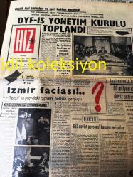 ANKARA HIZ GAZETESİ YEREL TAŞRA BASINI-----11 Şubat 1966 Yıl :1 Sayı :16--DYF -İş Yönetim Kurulu Toplandı --İzmir faciası --Sendika Liderleri Başbakan Süleyman Demirel İle Görüşmeleri -İşçilerimiz bu yıl 90 milyon dolar döviz getirecek --657 Sayılı Devlet Memurları Kanunun İşçilere Uygulanamayacağı :Yaşar Kayserili --Türk -İş Büyük Kongresi 7 Mart 'ta Yapılacak --Cumhurbaşkanı  Amerika da Komaya Girdi Gürsel 'den Ümit Yok --