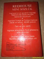 Redhouse Mini Sözlük - Redhouse Mini Dictionary - English , Turkish / Türkçe , İngilizce - Cep Sözlüğü - Redhouse Yayınevi -