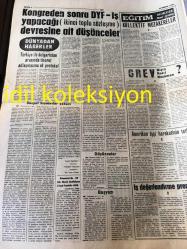 ANKARA HIZ GAZETESİ YEREL TAŞRA BASINI---  15 Nisan 1966-DYP -İş Yöneticileri Çalışma Programını Tespit Edecek --Demokratik Sendikacılık :Ahmet Çatalçinler --Çalışma Bakanı Almanya 'ya Gidiyor --Grevler ve kaybolan iş gücü --Kemal Köprülü DYF -İş Hukuk ve Araştırma Müdürü --Başbakan Demirel Anadolu Gazetecilerine  Hitap Etti --Sendikacılık Koleji ve Düşünceler :Naci Gelendost --