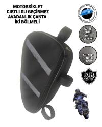 MOTORSİKLET KORUMA DEMİRİ ÇANTALARI YAN AVADANLIK REFLEKTÖRLÜ 32 CM