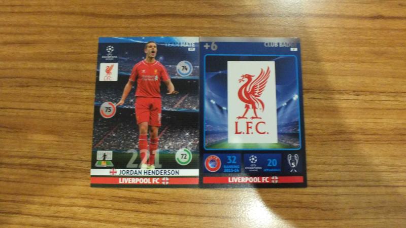 Jordan Henderson 2015 Panini Donruss Future Stars Auto 直筆