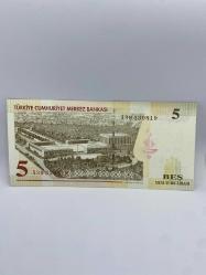 8.Emisyon 5 Yeni Türk Lirası ( YTL ) A39 539819