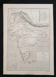 10286  L'ALBUM UNIVERSEL DE TIMBRES-POSTA 1850-1910 YILLARI ARASI DÜNYA PULLARI ŞARNİYER KLASÖRÜ HARİTALARI İNGİLİZ HİNT HARİTASI