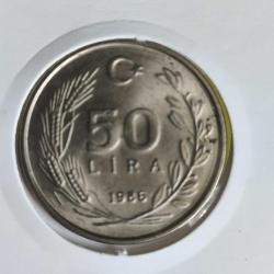 50 LİRA 1986 (ERÖRLÜ ÇİL, AĞLAYAN ATA)