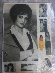 Türkan Şoray ile Rüçhan Adlı Çeşitli Gazete Dergi ve Haber Sayfalarından kesilmiş 10 adet fotoğraflı 20*30cm ebadında arkalı önlü boş kağıda yapıştırılmıştır.