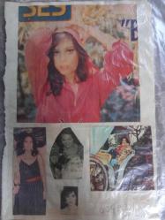 Türkan Şoray ile kızı Yağmur Ünal Çeşitli Gazete Dergi ve Haber Sayfalarından kesilmiş 6 adet fotoğraflı 20*30cm ebadında arkalı önlü boş kağıda yapıştırılmıştır.