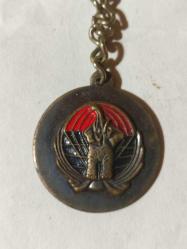 12096-METAL ÜZERİNDE FİL FİGÜRÜ BULUNAN AVRUPA ANAHTARLIK