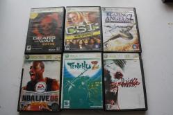 6  ADET MİCROSOFT XBOX  OYUNU DETAYLAR ACIKLAMADA OKUMADAN ALMAYINIZ (CD ODA