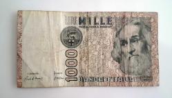 İtalya 1000 Lire 1982 Marco Polo Portreli