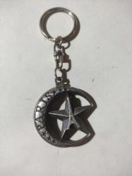 11987-METAL AY YILDIZLI PARİS ANAHTARLIK