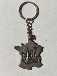 9793-METAL PARİS VE EYFEL KULESİ ANAHTARLIK