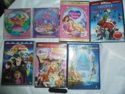 Antika - BARBİE ve DİSNEY KAHRAMANLARI VCD VE DVD ÇİZGİ FİLMLER ve ANİMASYON FİLMLERİ ORJİNAL 9 ADET - kitantik - kitaLog