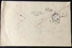POSTADAN GEÇMİŞ ZARF / 1943 ATATÜRK-İNÖNÜ SERİSİ PULLAR ÜZERİNDE